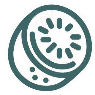 切开的猕猴桃水果