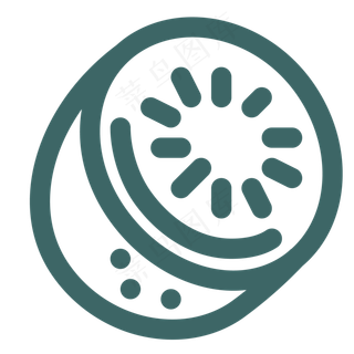 切开的猕猴桃水果