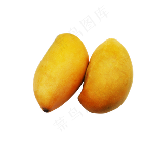 芒果水果黄色