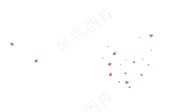 粉色的玫瑰花瓣(2000X1322(DPI:300))psd模版下载