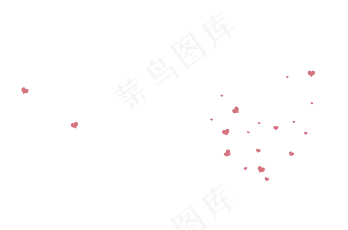 粉色的玫瑰花瓣(2000X1322(DPI:300))psd模版下载