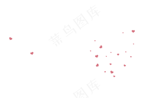 粉色的玫瑰花瓣