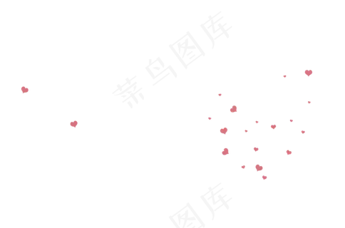 粉色的玫瑰花瓣