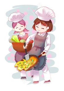 三八妇女节女神节端菜炒菜的厨师,免抠元素 三八妇女节女神节端菜炒菜的厨师,免抠元素