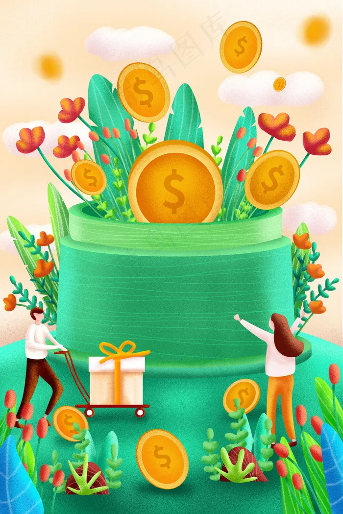 金融商务科技投资理财配图(3545*5315px 300 dpi )psd模版下载