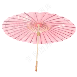 水彩油纸伞