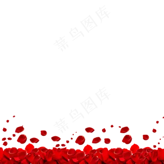 情人节玫瑰花边框