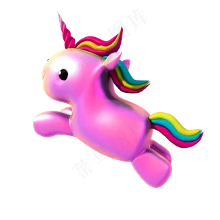 粉色独角兽png图