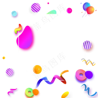 618电商主题装饰素材