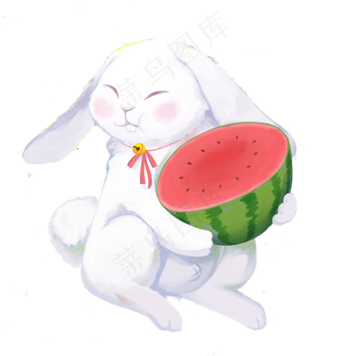 一只兔子(980X1022(DPI:300))psd模版下载