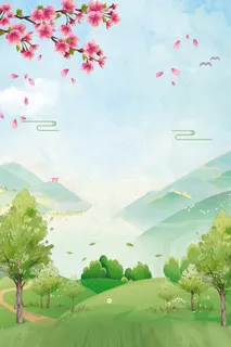 清明时节绿意傲然