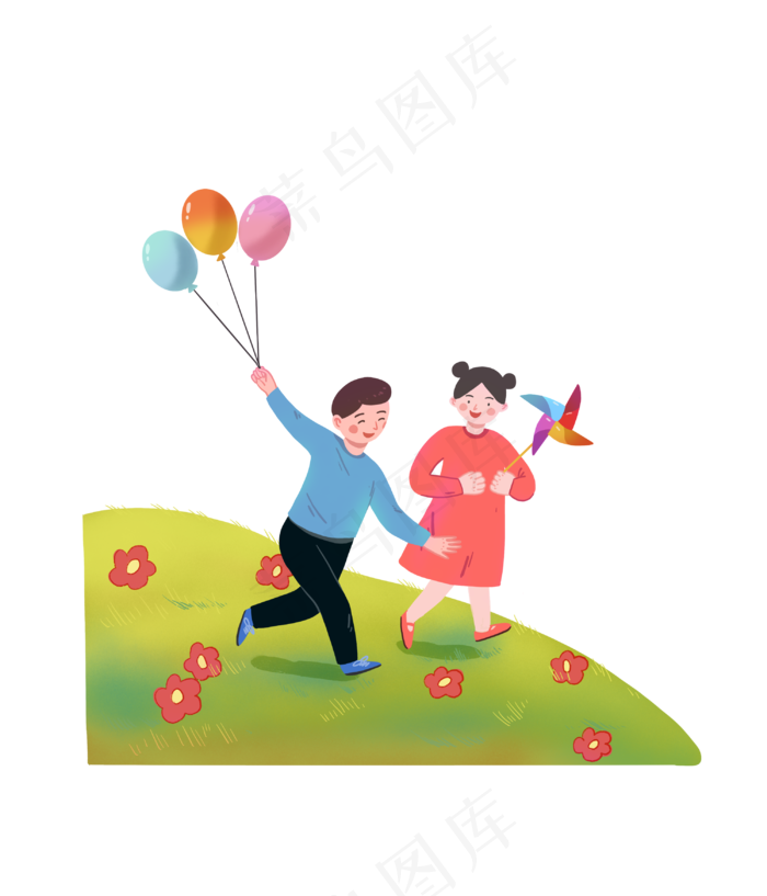六一儿童节游玩,免抠元素(3000X3500(DPI:300))psd模版下载