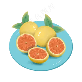 切开的橙子