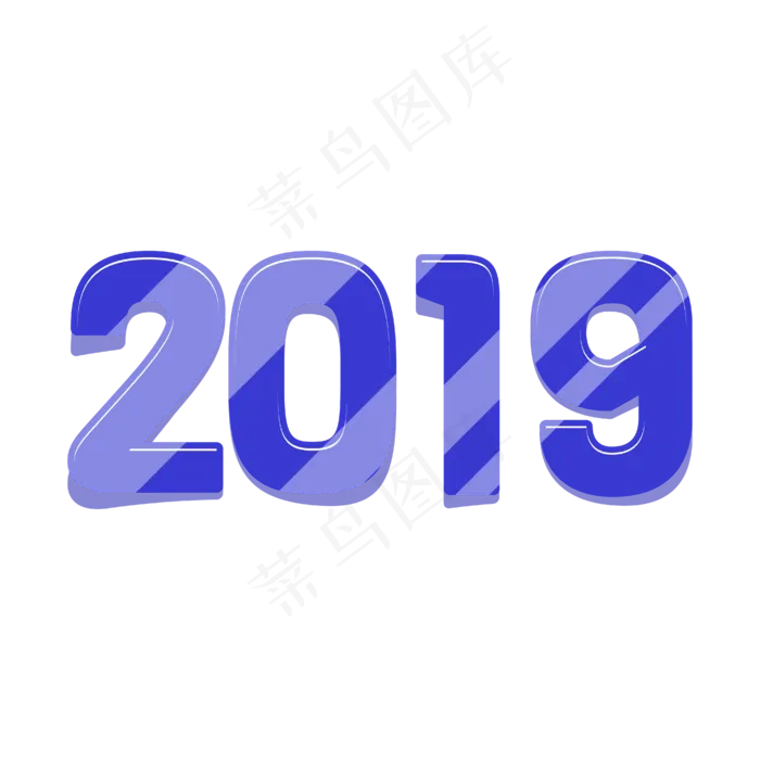 矢量手绘卡通2019,免抠元素(4167*4167px 300 dpi )ai矢量模版下载