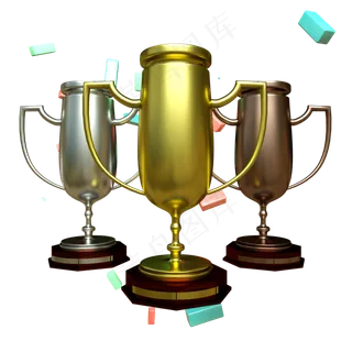 青年节奖杯奖励金属名次成绩