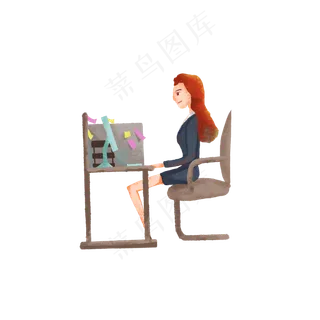 商务办公西装png素材