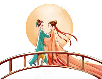 中国风牛郎织女