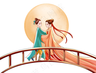 中国风牛郎织女