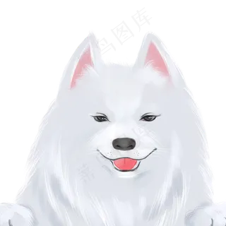 可爱小狗装饰元素,免抠元素