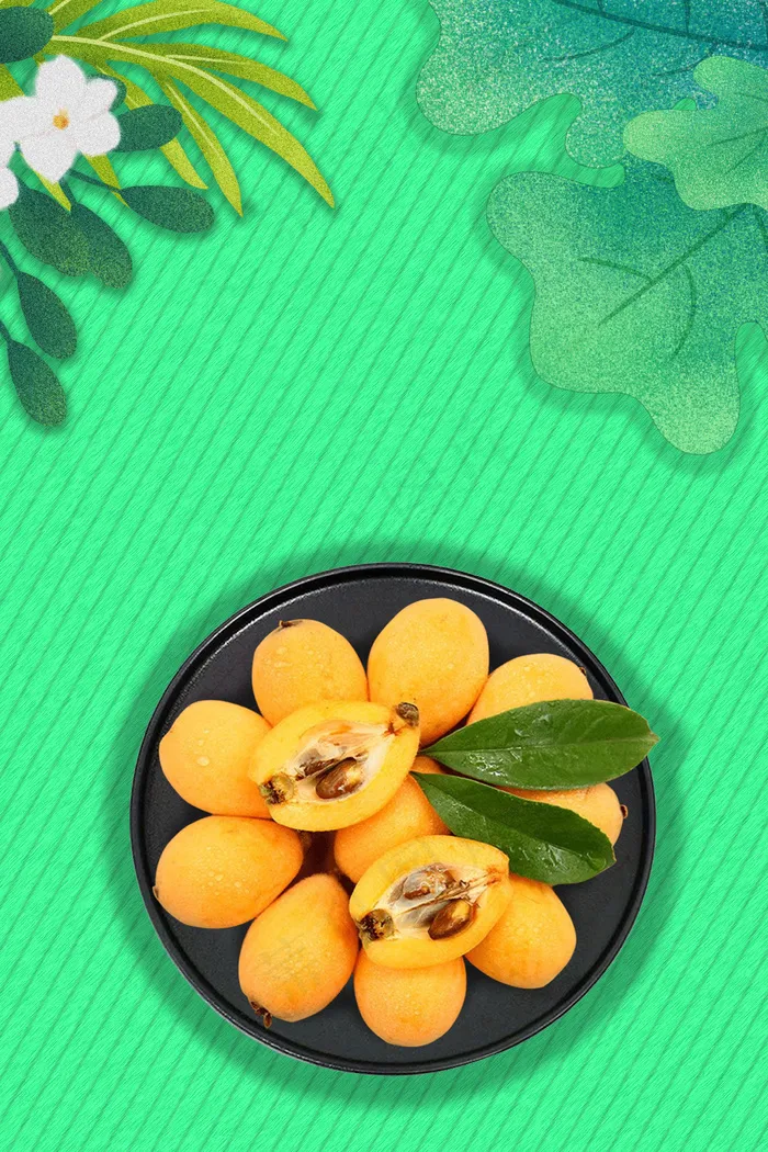 三月水果琵琶电商淘宝(3545*5315px 	      )psd模版下载