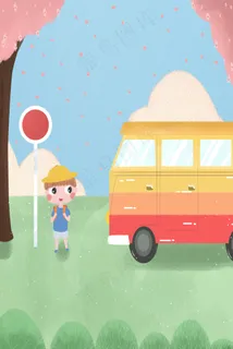 春天花草小清新温暖粉色 春天花草小清新温暖粉色