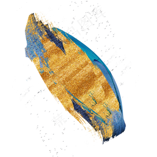 笔刷颜料印记,免抠元素