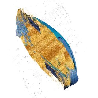 笔刷颜料印记,免抠元素