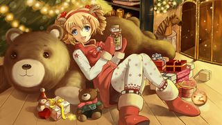 圣诞节主图圣诞手绘图