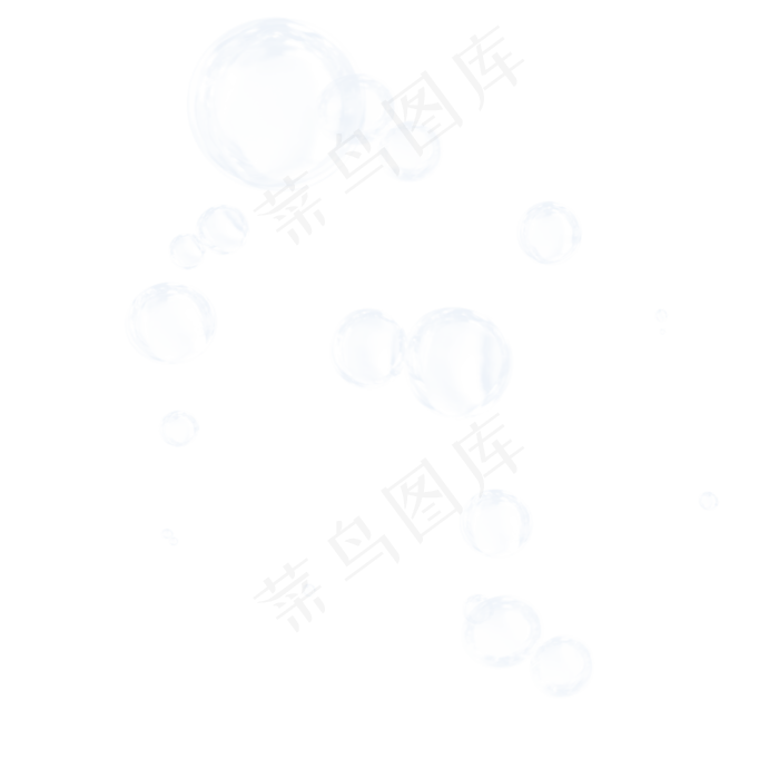 透明泡泡游乐气泡元素,免抠元素(2000*2000px 300 dpi )psd模版下载