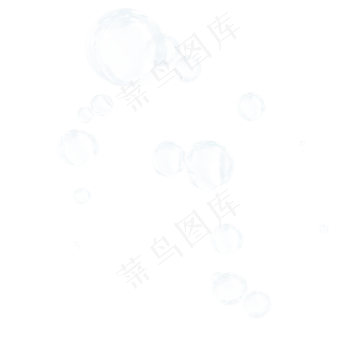 透明泡泡游乐气泡元素,免抠元素(2000*2000px 300 dpi )psd模版下载