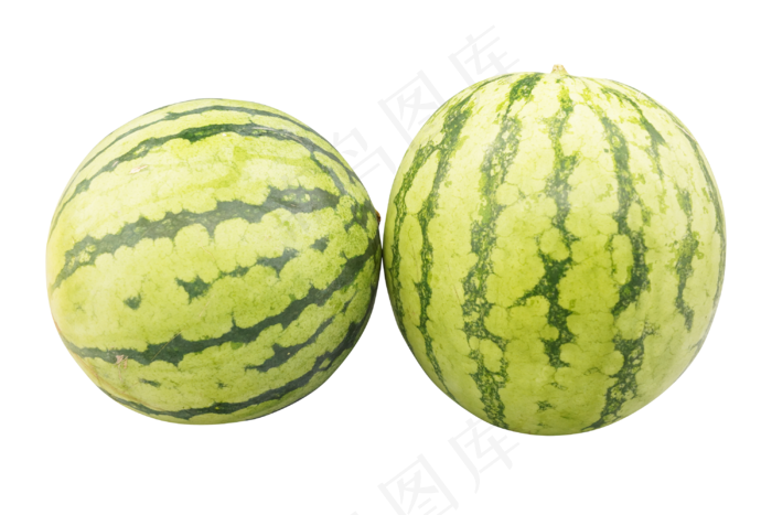 两颗大西瓜