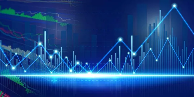 企业金融数据波浪线广告 企业金融数据波浪线广告