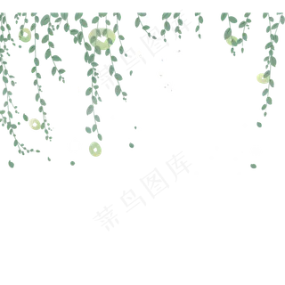 绿色植物树叶元素