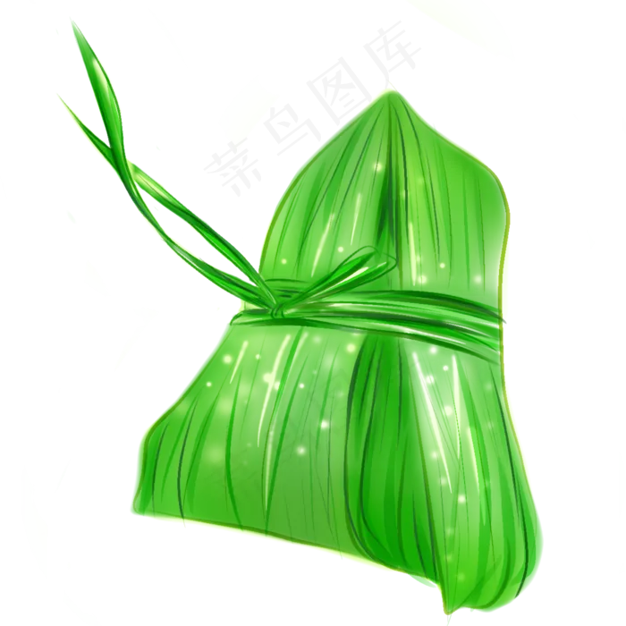 端午食物绿色粽子(2000X2000(DPI:300))psd模版下载