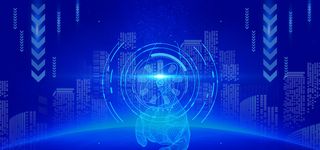 蓝色科技未来人工工智能科学