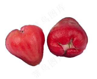 两个红通通的大水果