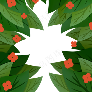 绿色的大树免抠图