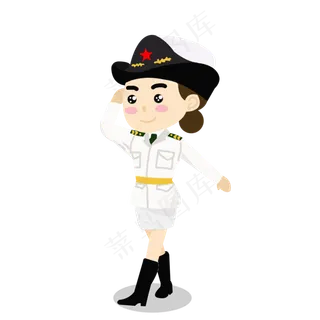 免扣建军节装饰素材