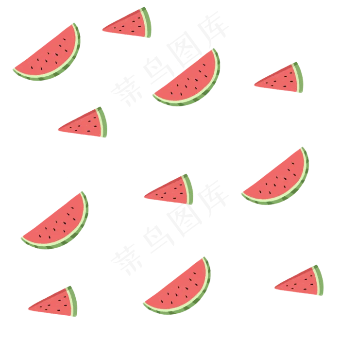 夏季水果西瓜下载(2000X2000(DPI:300))psd模版下载