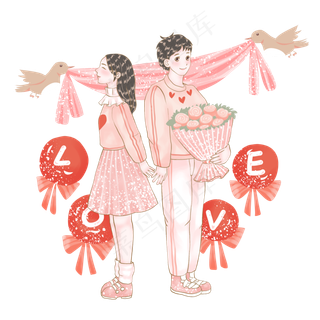 情人节之粉色玫瑰