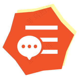 视频播放icon图标留言评论