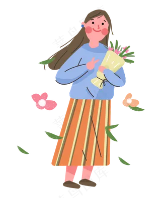 教师节女老师也花束