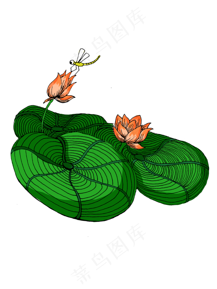 夏季植物大暑小暑小荷才露尖尖角(2362X3141(DPI:300))psd模版下载