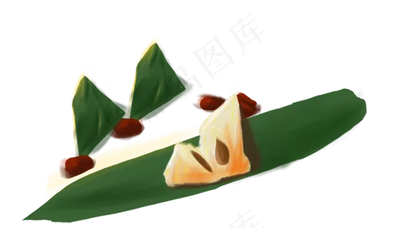 传统节日端午节粽子手绘设计