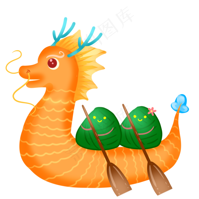 端午节赛龙粽子