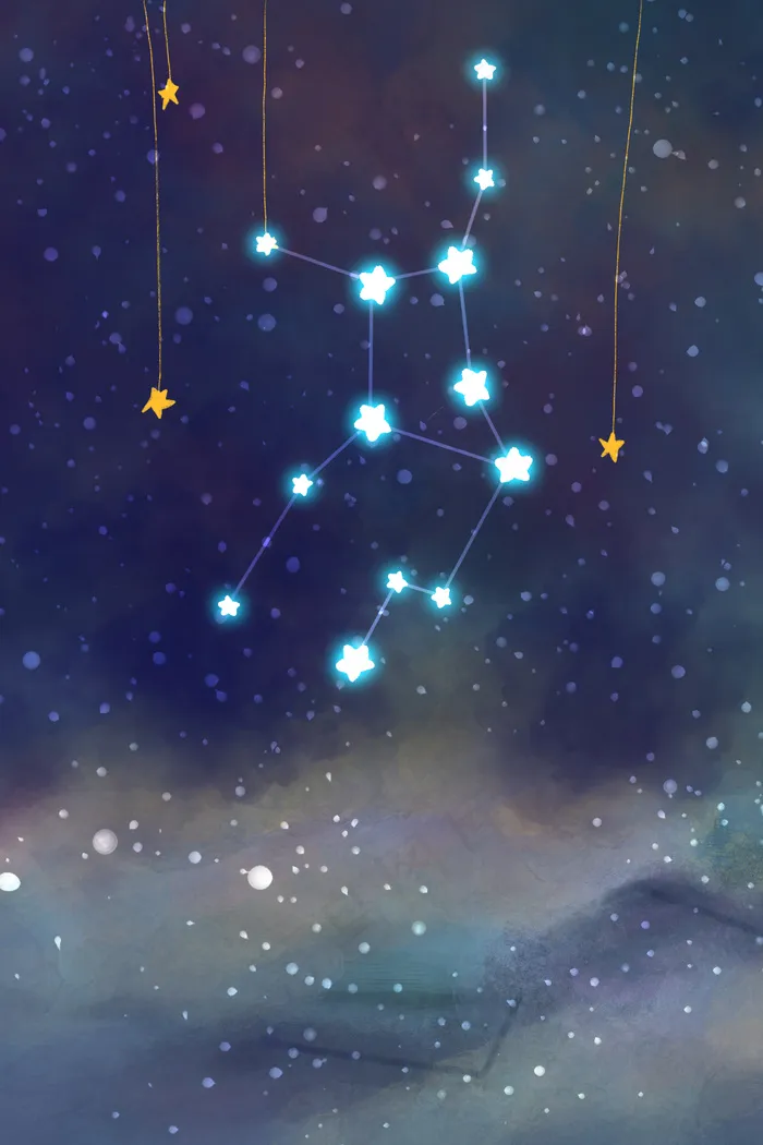 十二星座psd分层banner(3545*5315px 	      )psd模版下载