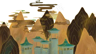 敦煌中国风手绘古风