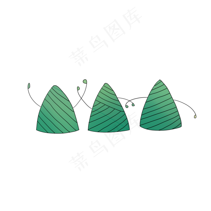 端午节粽子装饰(2000X2000(DPI:300))psd模版下载