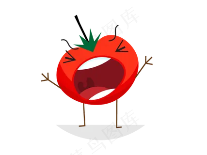 矢量卡通山楂小人