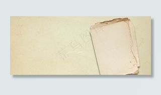 复古纸卡通banner
